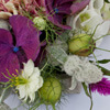 Detailbild der Tischdekoration und eines Serviettenrings.